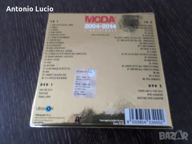 MODA' 2004 - 2014 L'Originale , снимка 3 - CD дискове - 36469682