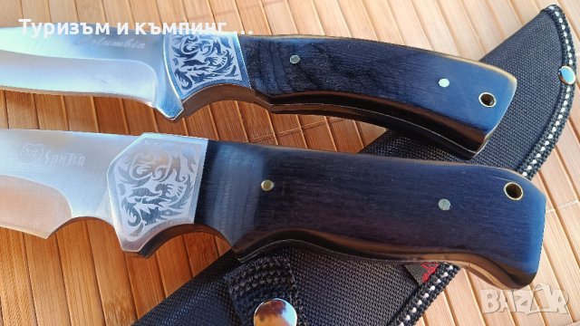 Ловен нож Columbia K-81 / Sanjia K-82, снимка 13 - Ножове - 20528995