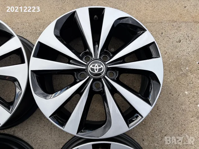 4 броя алуминиеви джанти за Toyota Auris,Corolla,Camry,Prius 17, снимка 10 - Гуми и джанти - 56199850