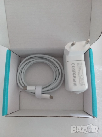 Apple 67W USB-C зарядно (адаптер) за MacBook Pro 13 / Air-ново, снимка 3 - Кабели и адаптери - 52115892