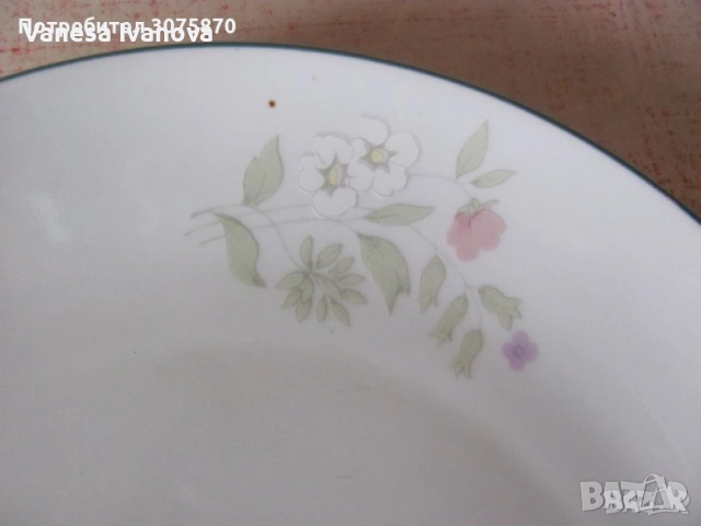 Чиния порцелан, снимка 5 - Чинии - 54097691