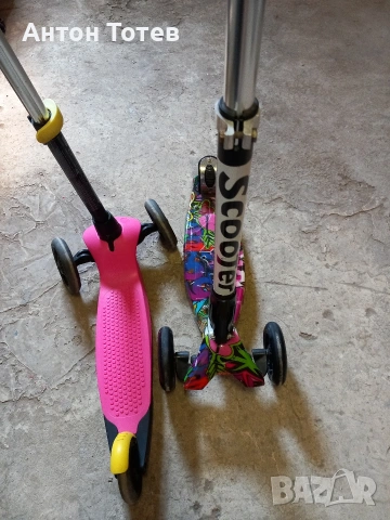 2бр-Детски тротинетки +пениборд за 24ев, снимка 6 - Скутери и тротинетки - 54082562
