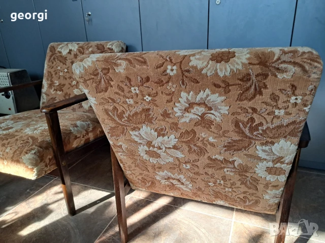 ретро кресло , снимка 3 - Дивани и мека мебел - 50928260