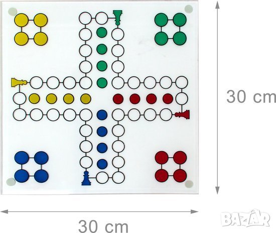Лудо - парти игра - игра на зарове - Не се сърди човече, с шотове, снимка 4 - Настолни игри - 42103580