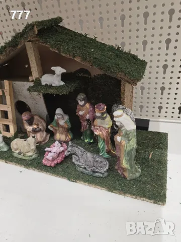 коледна ясла Рождество Христово, снимка 3 - Декорация за дома - 48092540