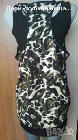 Фин разкроен потник/топ🍀❤L,XL❤🍀арт.243, снимка 2 - Потници - 36670901