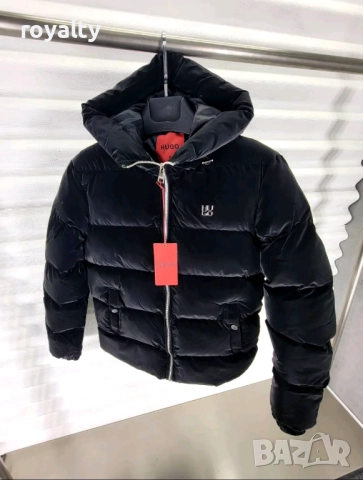 Hugo Boss Мъжко Черно Зимно Яке 