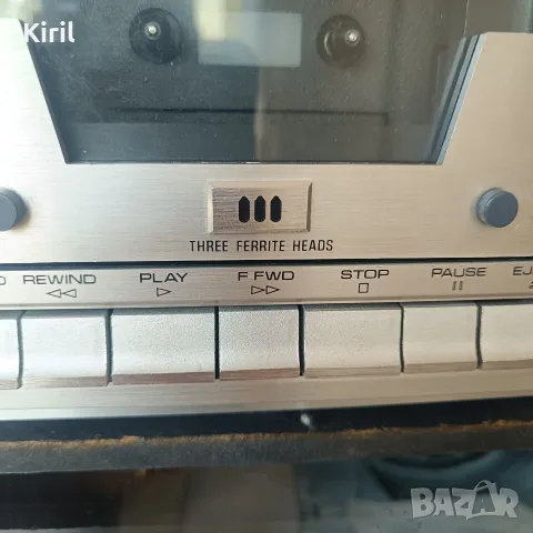 Триглав касетен дек Fisher_CR-5150 с оригинално дистанционно, снимка 10 - Декове - 56138170