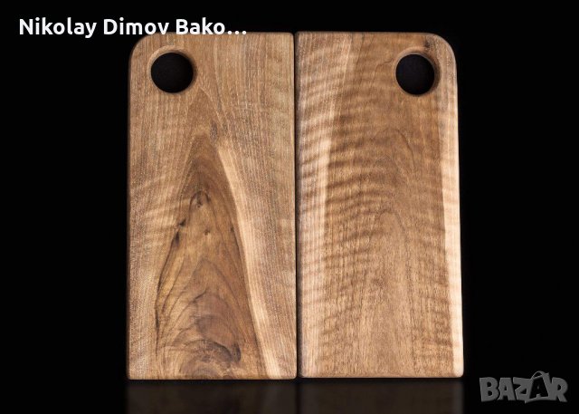 Дъска за сервиране / дъска за рязане от орех, снимка 12 - Аксесоари за кухня - 30410096