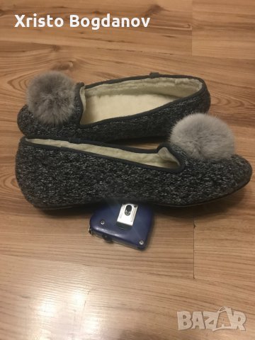 Дамски домашни пантофки на ,,Bearpaw” номер 39 , снимка 3 - Пантофи - 31336096