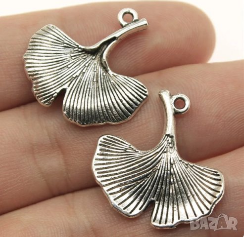 40 броя метални листа за декорация бижута Гривна Колие и други, снимка 1