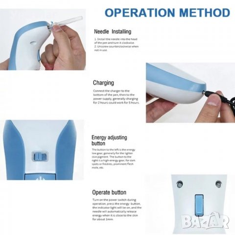 Плазмапен, Фибробласт, Козметичен Апарат за Фибробласт, Плазмолифтинг, Плазма Пен, лифтинг, снимка 5 - Козметични уреди - 33733969