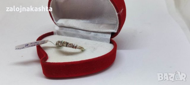 Американски Златен пръстен с Брилянти-2,60гр/10кр, снимка 3 - Пръстени - 39833893