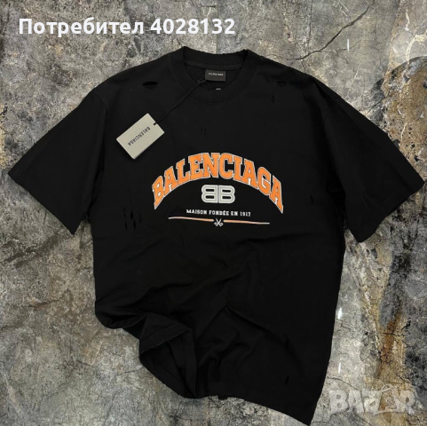 Най-висок клас мъжки тениски Balenciaga, снимка 1 - Тениски - 44735668