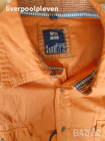 👉Нова GCM Denim Original ХL, снимка 4 - Ризи - 52928195