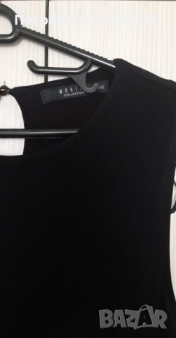 Малка черна рокля Mohito XXS, снимка 3 - Рокли - 36797381