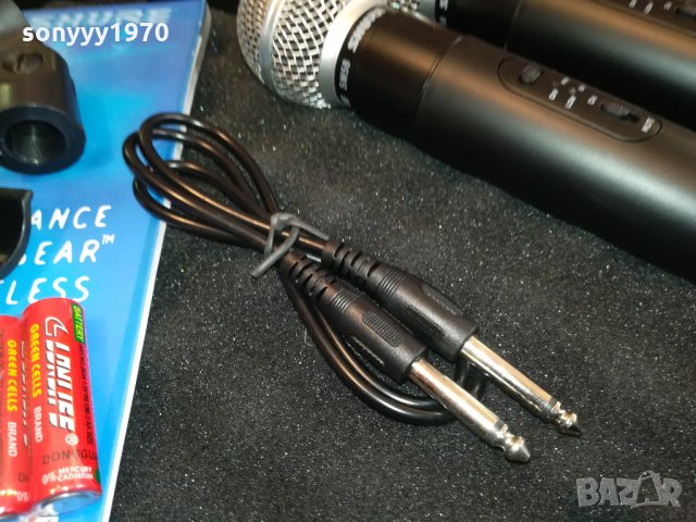 SHURE SM58 БЕЗЖИЧНИ МИКРОФОНИ 2бр 2001221247, снимка 12 - Микрофони - 35499284