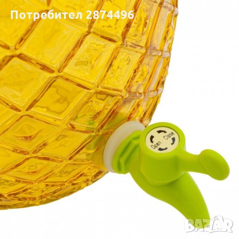 2661 Стъклен буркан с канелка за домашна лимонада , снимка 2 - Други стоки за дома - 35342899