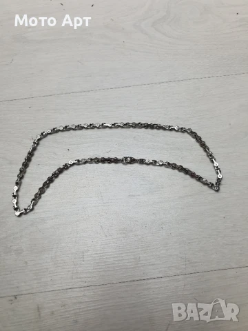Рокерска Стоманена Верижка Верига Унисекс качествена плетка Верига Ланец