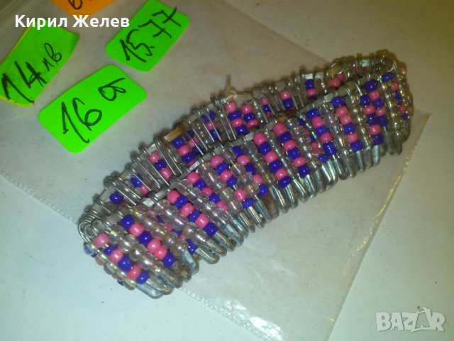 МЪНИСТЕНА ХЕНД-МЕЙД ГРИВНА от БЕЗОПАСНИ ИГЛИ 60721, снимка 4 - Гривни - 29723036