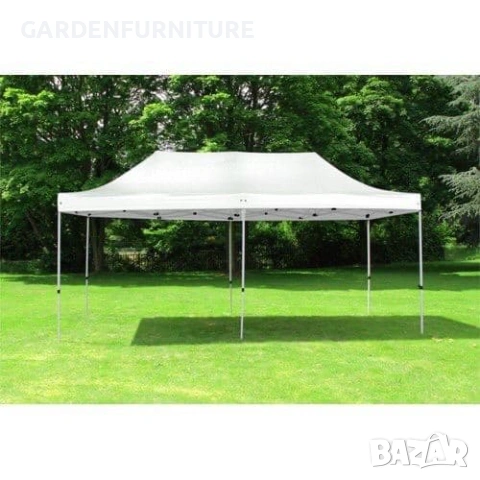 Сгъваема Градинска ШАТРА тип ХАРМОНИКА 3х6м, снимка 3 - Градински мебели, декорация  - 54275558