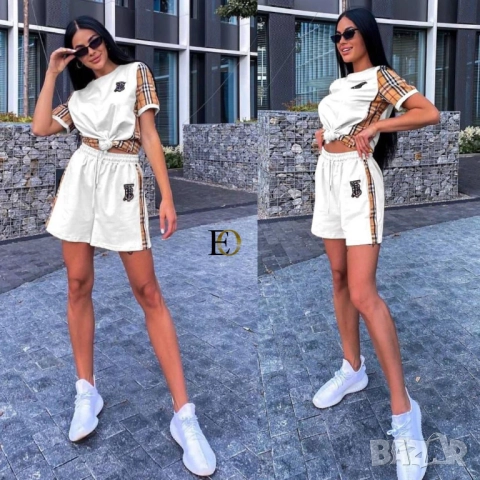 дамски комплекти burberry gucci dolce gabbana, снимка 4 - Комплекти - 51458905