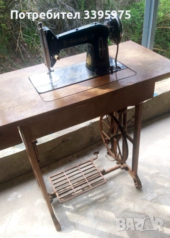 Ретро шевна машина Łucznik KL. 82 (Полша) 1958, снимка 6 - Шевни машини - 54219733