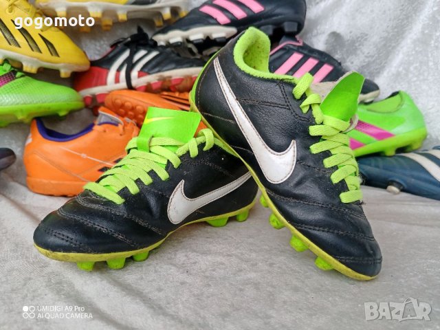 унисекс бутонки, калеври, футболни обувки NIKE® TEMPO  27 - 28 original, маратонки, спортни обувки, снимка 5 - Детски маратонки - 39720726