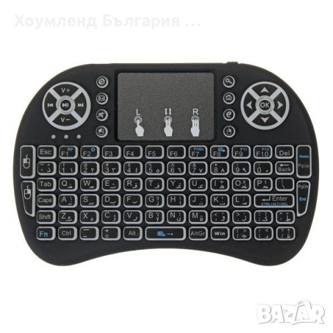 Мини клавиатура с тъчпад за телевизор и телефон, снимка 4 - Клавиатури и мишки - 39340304