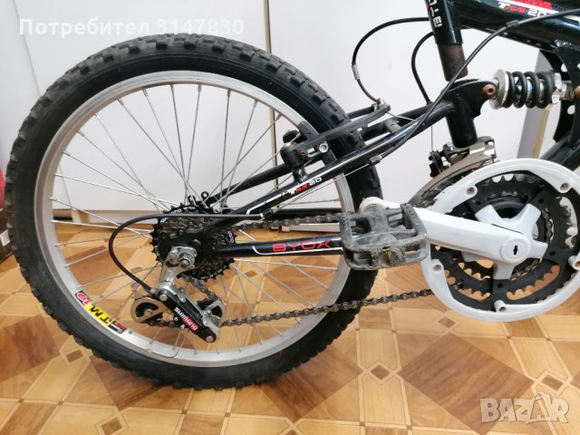 Велосипед Byox 20", 18ск. Shimano, снимка 3 - Велосипеди - 33766933