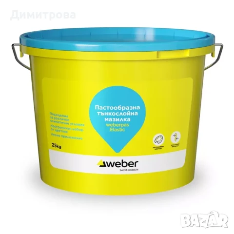 Мазилка Weber Elastic - Weber Rock