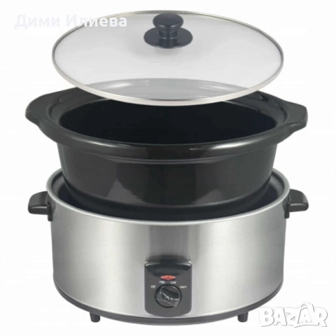 Slow Cooker тенджера Royalty Line , снимка 4 - Съдове за готвене - 52807428