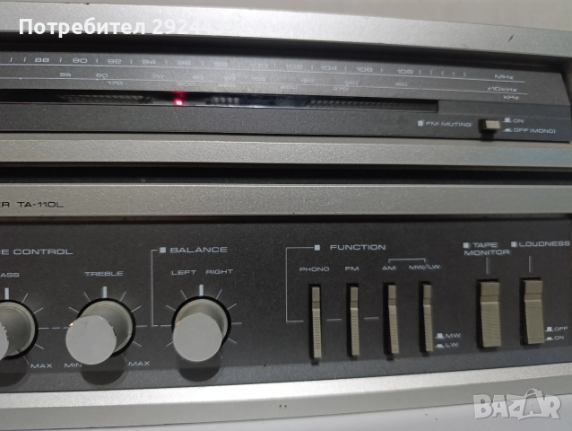 PIONEER X 1000 model ta 110 l, снимка 5 - Ресийвъри, усилватели, смесителни пултове - 52643197