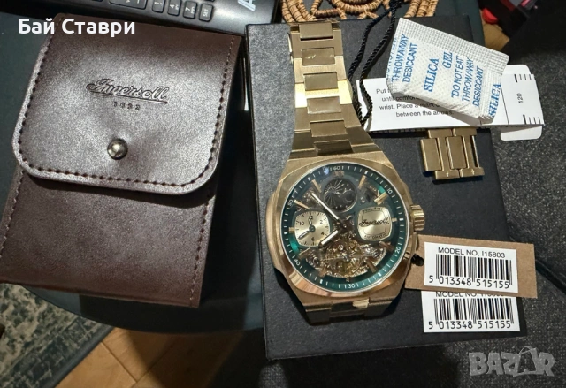 Продавам Лот часовници Hugo Boss, Ingersoll и Calvin Klein