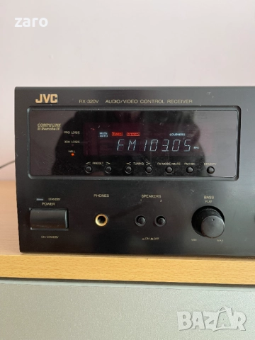 Ресийвър JVC RX-320VBK, снимка 3 - Ресийвъри, усилватели, смесителни пултове - 52721331