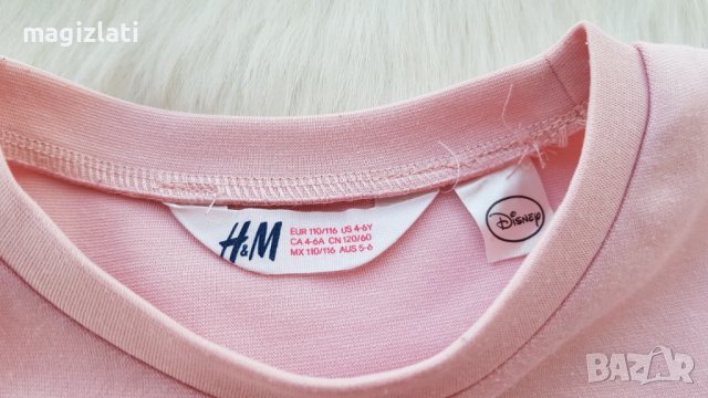 Рокля Мини Маус H&M размер 110-116см. , снимка 2 - Детски рокли и поли - 37383396