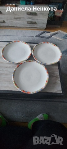 Порцеланови чинии, снимка 2 - Чинии - 52397216