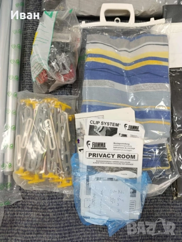 Чисто нов! Fiamma Privacy Room F45s. За кемпер. Размер 350см. Височина 225-250см, снимка 10 - Палатки - 51532340
