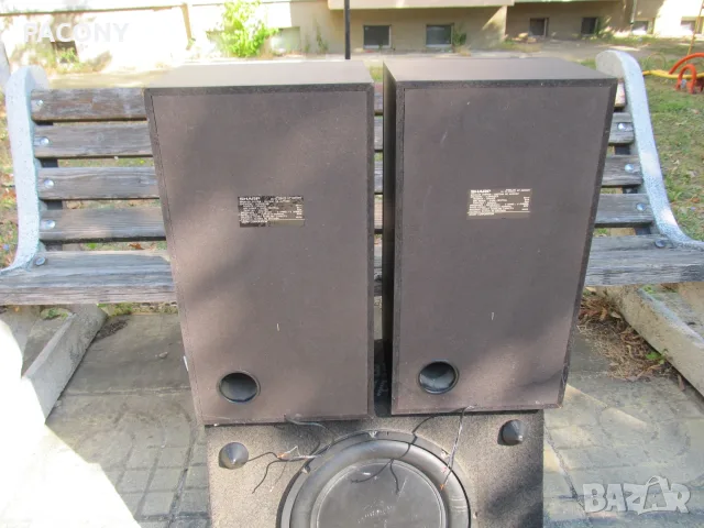 Тонколони SHARP CP 320, снимка 4 - Тонколони - 56151236