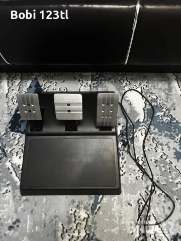 Thrustmaster T300 RS GT + педали, почти нов, в гаранция. Закупен на 10.06.2026, снимка 6 - Джойстици и геймпадове - 56087141
