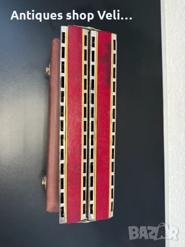 Немска бас хармоника №7193, снимка 5 - Антикварни и старинни предмети - 51038950