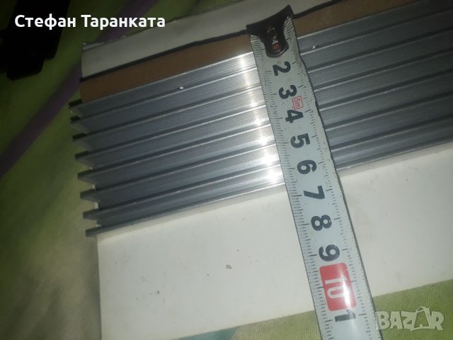 Алуминиев радиатор-охладител за аудио усилватели, снимка 5 - Други - 42899403