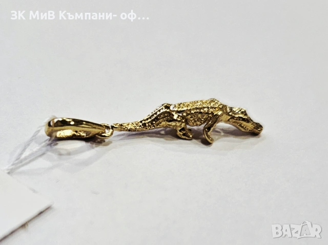 Златна висулка (Печат 583) 1.64гр 01928-26, снимка 2 - Колиета, медальони, синджири - 54196489