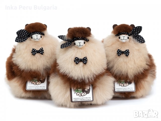  Усмихната алпака – малка, 23 см, Moccachino, снимка 5 - Плюшени играчки - 37101889