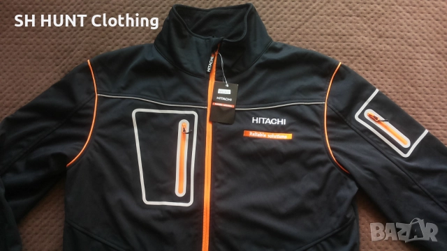 HITACHI Softshell Work Stretch Jacket размер XL работна горница W4-712, снимка 3 - Якета - 52886174