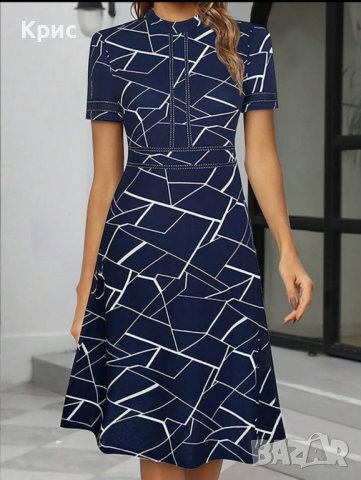 Всекидневна дамска рокля, размери L и XL, снимка 4 - Рокли - 44505931