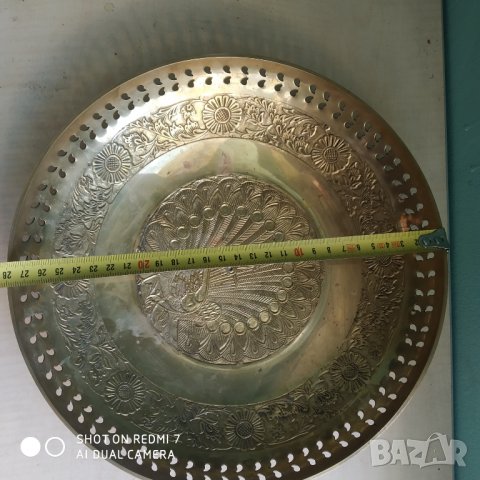 месингова купа,фруктиера, снимка 3 - Други ценни предмети - 38192744