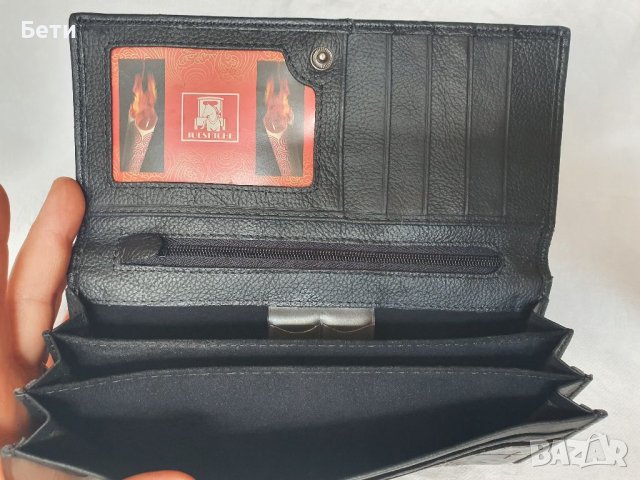 Дамски портфейли ЕСТЕСТВЕНА КОЖА , снимка 10 - Портфейли, портмонета - 36910995