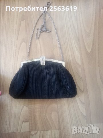 Официална черна чантичка, снимка 4 - Чанти - 29678257