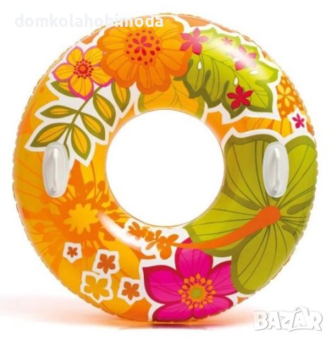 Надуваем Пояс с дръжки/3 цвята.97 cm, Intex, снимка 2 - Надуваеми играчки - 40504700